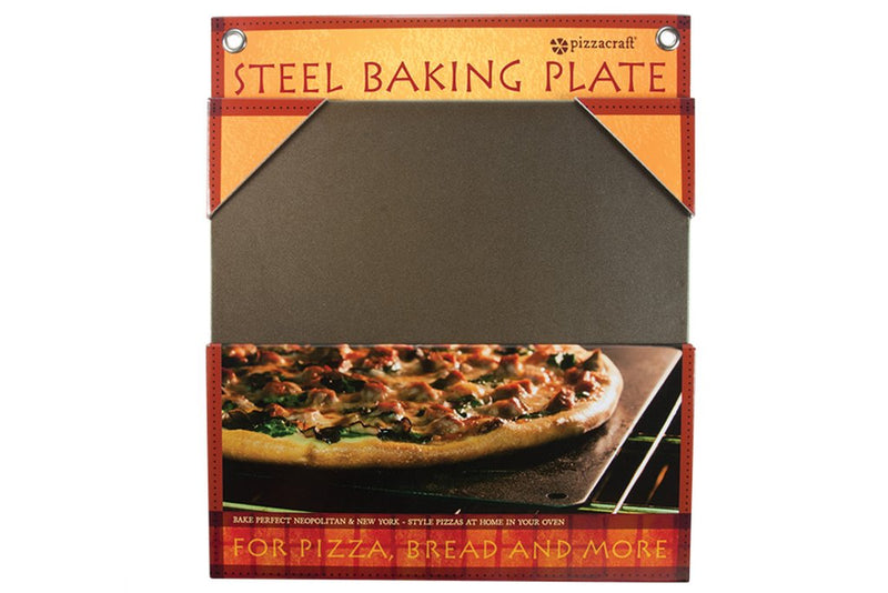 Load image into Gallery viewer, Pizzacraft 14&quot; Steel Square Baking Plate
