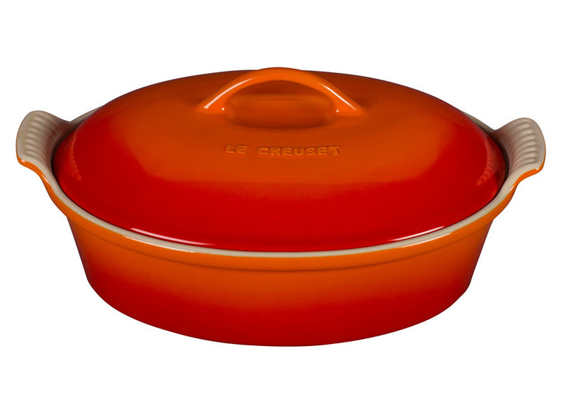 Load image into Gallery viewer, Le Creuset Heritage Oval Casserole 4 qt.
