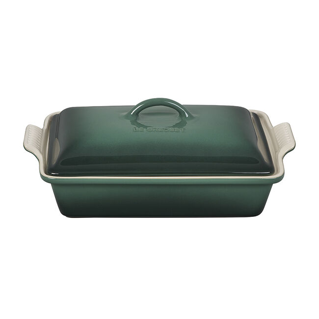Load image into Gallery viewer, Le Creuset Heritage Covered Rectangular Casserole Dish 4 qt.
