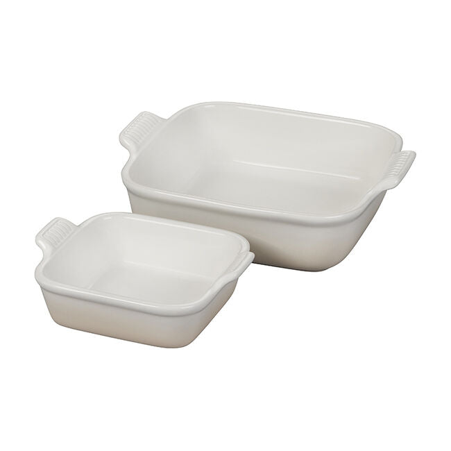 Le Creuset Heritage Square Baking Dishes, Set of 2