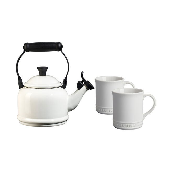 Load image into Gallery viewer, Le Creuset Demi Kettle and Mugs Set
