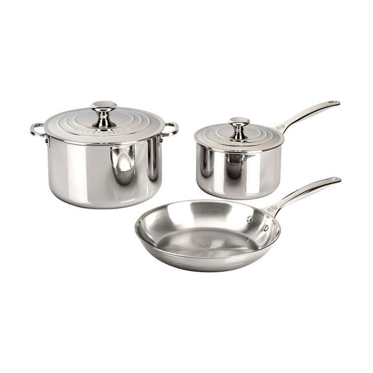 Le Creuset 5-Piece Stainless Steel Set