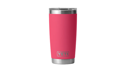 YETI Rambler 20 oz Tumbler W/Magslider Lid Bimini Pink Limited Edition 