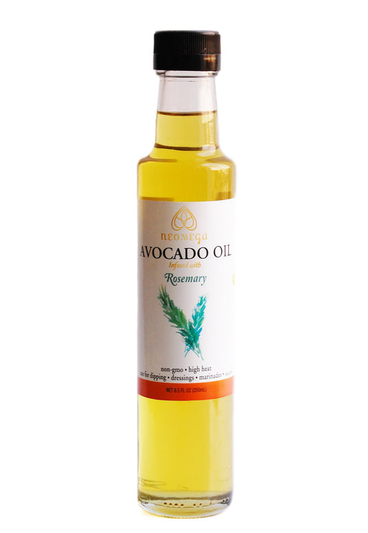 Neomega Rosemary Infused Avocado oil 8 oz (250 ML)
