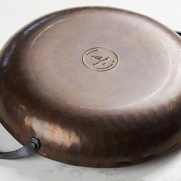 Smithey Ironware 12-Inch Carbon Steel Farmhouse Skillet