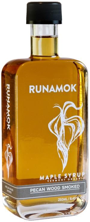 Runamok: Pecan Wood Smoked Maple Syrup