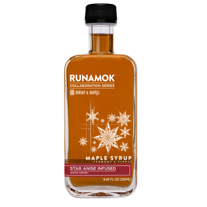 Runamok: Winter Harvest Star Anise Infused Maple Syrup