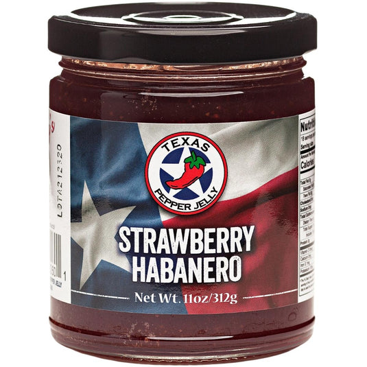 Texas Pepper Jelly – Strawberry Habanero Pepper Jelly
