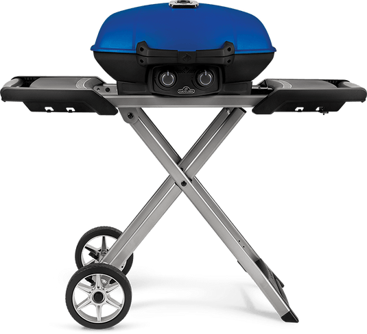 Napoleon TravelQ™ 285X and Scissor Cart with Griddle