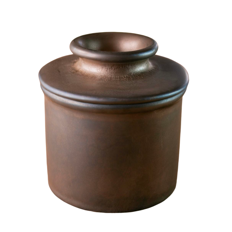 Load image into Gallery viewer, Classic Matte Bronze Butter Bell Crock
