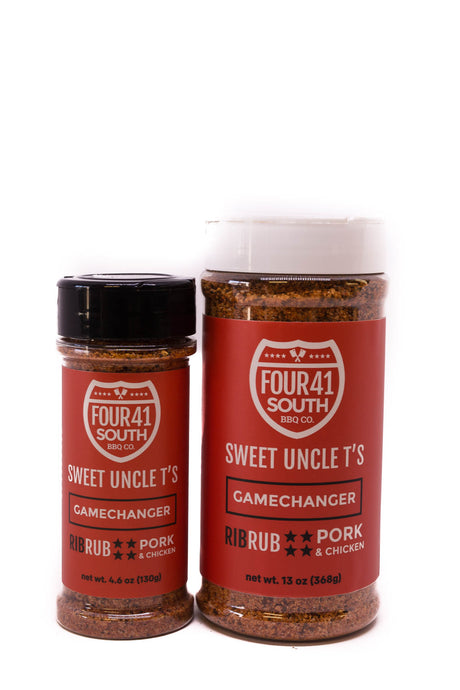 Four 41 South: Sweet Uncle T's Gamechanger Rib Rub Pork & Chicken