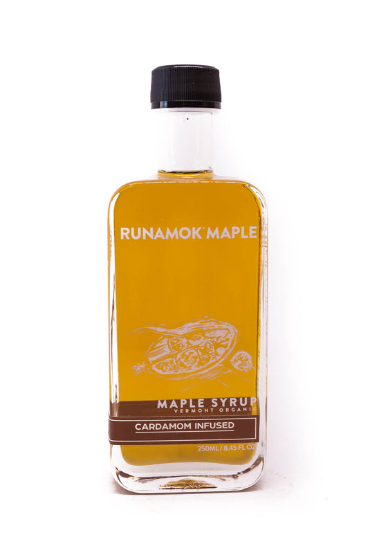 Runamok: Cardamom Infused Maple Syrup