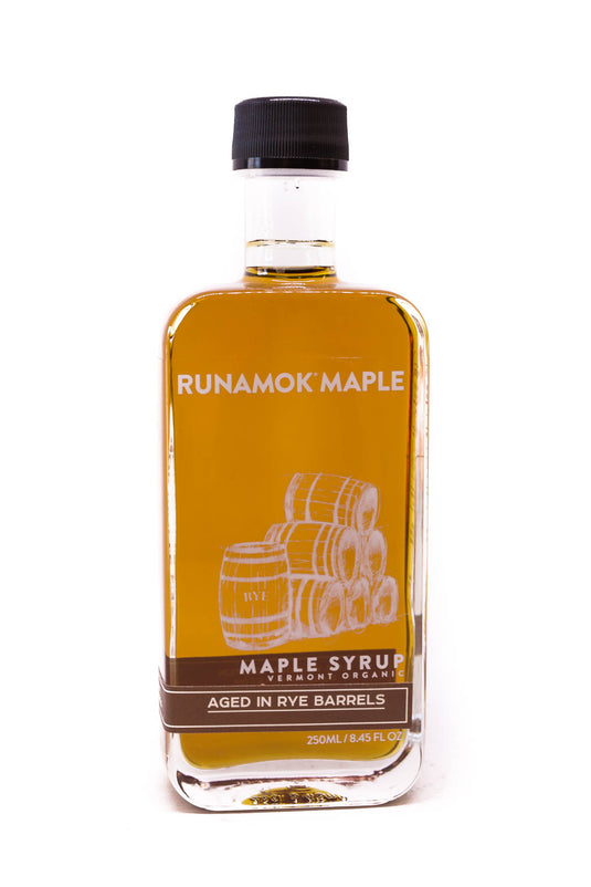 Runamok: Rye Whisky Barrel-Aged Maple Syrup