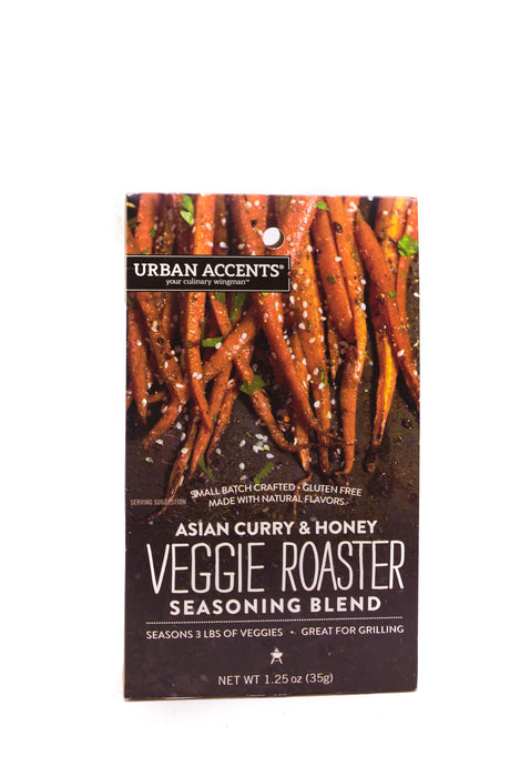 Urban Accents: Asian Curry & Honey Veggie Roaster