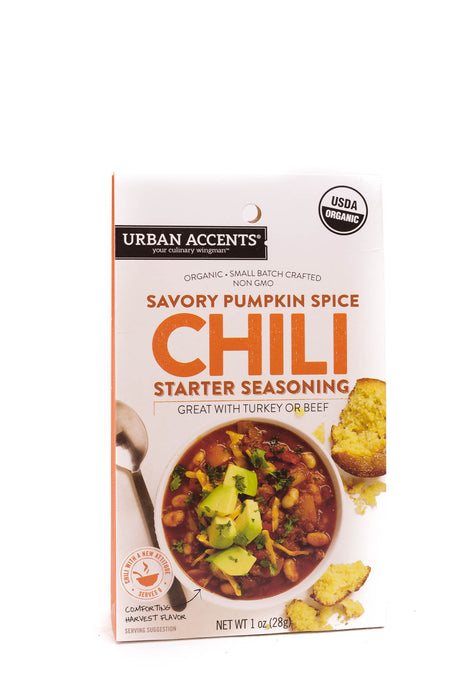 Urban Accents: Savory Pumpkin Spice Chili Starter Seasoning