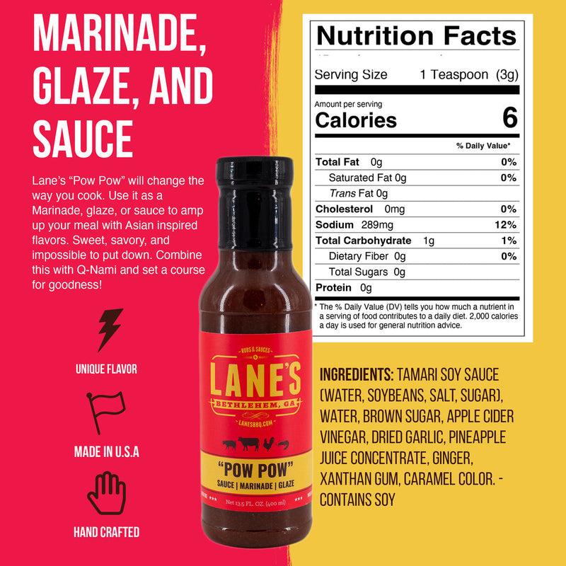 Load image into Gallery viewer, Lane&#39;s BBQ: POW POW Marinade
