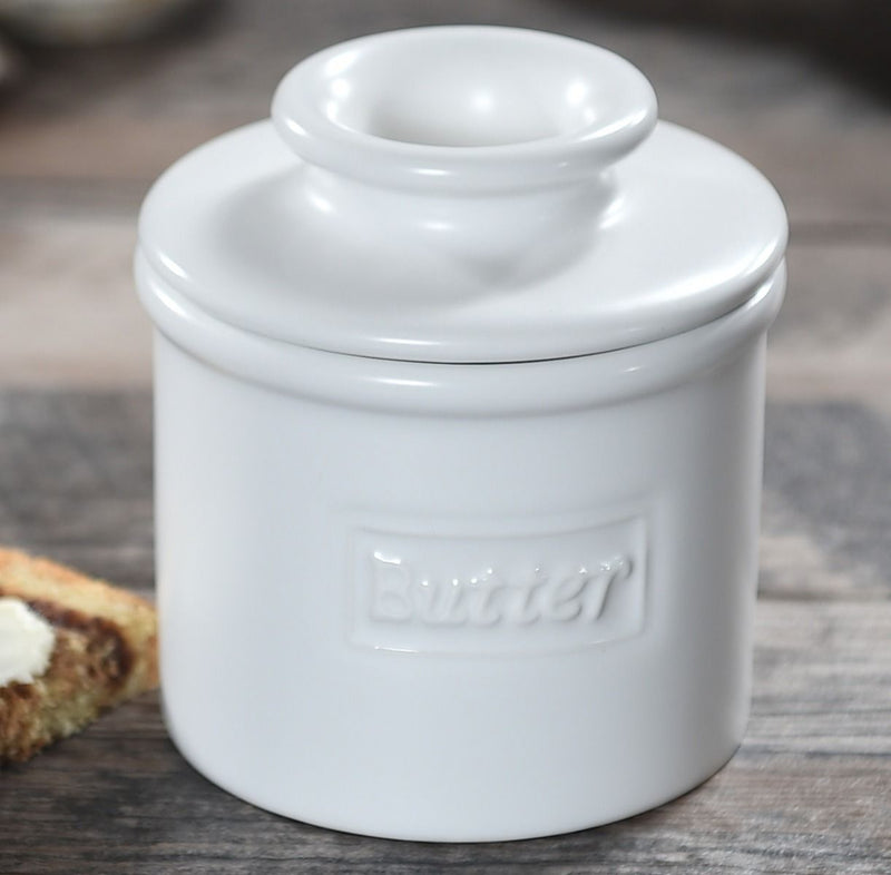 Load image into Gallery viewer, Matte Cafe Butter Bell Crock
