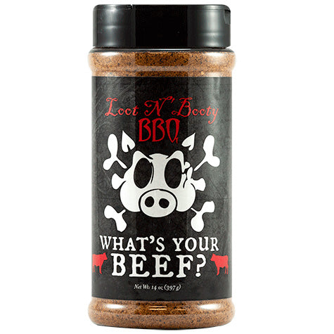 Loot N' Booty BBQ What's Your Beef  – 14 OZ
