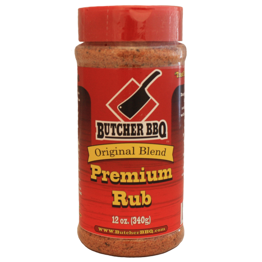 Butcher BBQ Original Blend Premium Rub 12oz.