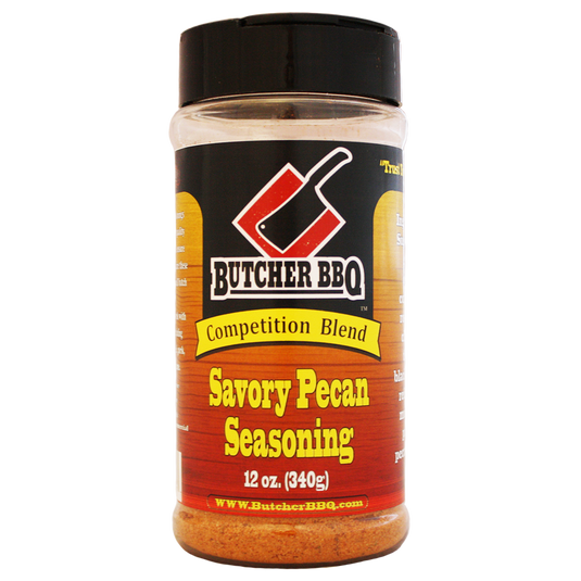 Butcher BBQ Competition Blend Savory Pecan Seasoning 12oz.