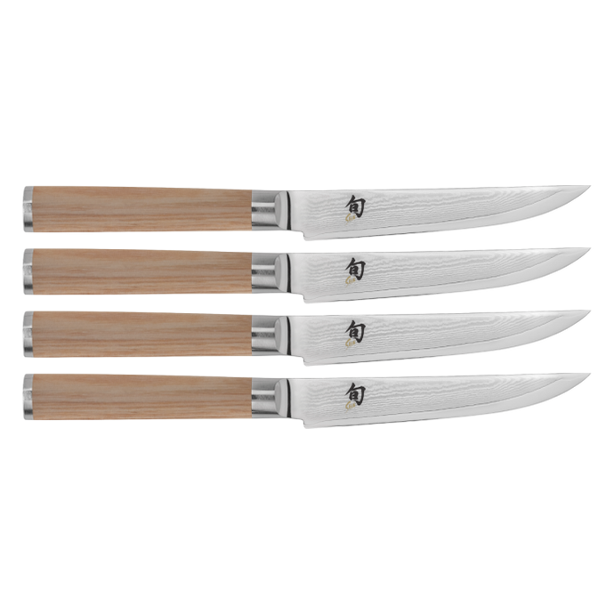Shun Classic Blonde 4-Piece Steak Knife Set