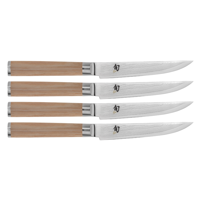 Load image into Gallery viewer, Shun Classic Blonde 4-Piece Steak Knife Set
