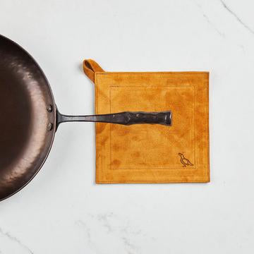 Load image into Gallery viewer, Smithey Ironware Suede Potholder
