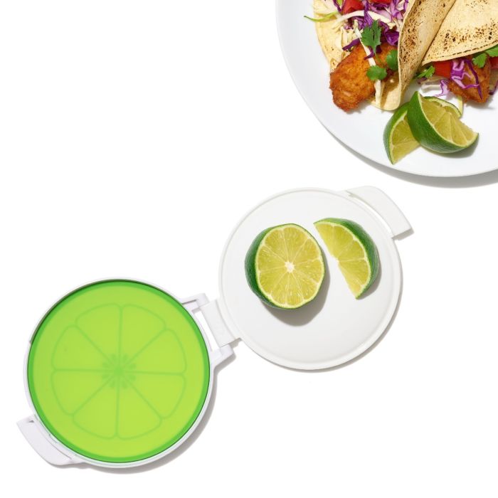 Load image into Gallery viewer, OXO Good Grips Cut &amp; Keep Silicone Lime Saver
