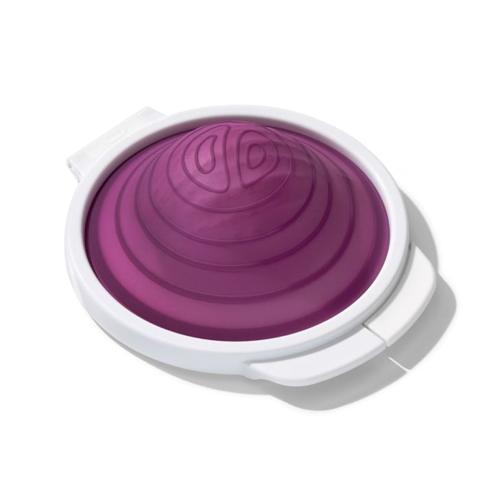 Load image into Gallery viewer, OXO Good Grips Cut &amp; Keep Silicone Onion Saver
