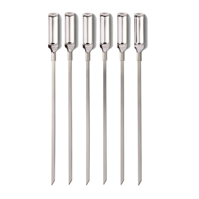 Load image into Gallery viewer, OXO 6-Piece Grilling Skewer Set
