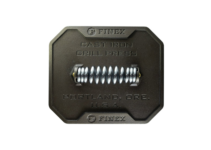 Load image into Gallery viewer, Finex 8&quot; Cast Iron Grill Press
