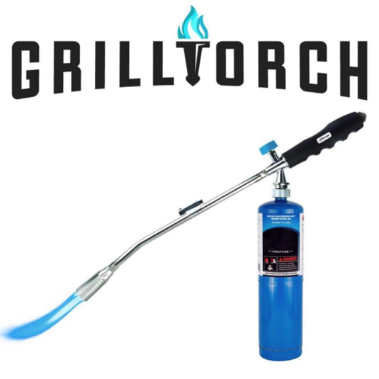 CAMPFIRE Grill Torch Charcoal Starter - Propane Torch, 50,000btu Flame Control Blow Torch With CAMPFIRE Grill Torch Charcoal Starter - Propane Torch, 50,000btu Flame Control Blow Torch With