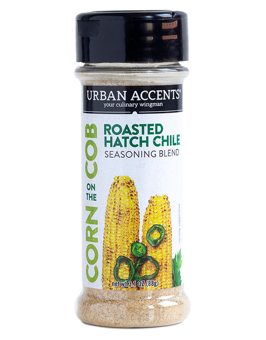 Urban Accents: Roasted Hatch Chili Corn on the Cob Seasoning