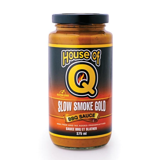 House of Q Slow Smoke Gold BBQ Sauce and Slather