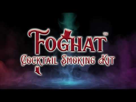 Load and play video in Gallery viewer, Foghat™ Smoked Whiskey Cocktail Kit W/ 5 Mixed Cocktail Mixes
