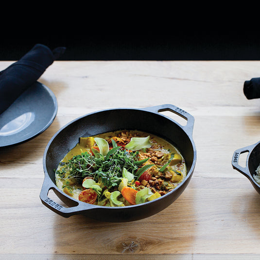 Lodge® 14-in. Cast Iron Wok with Loop Handles