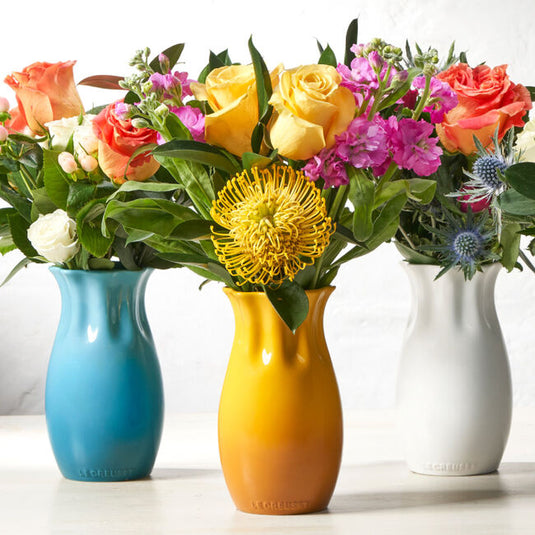 Le Creuset Iris Collection Flower Petal Vase