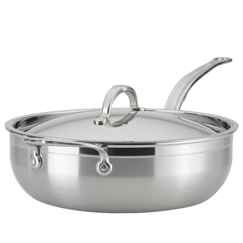 Load image into Gallery viewer, Hestan ProBond Forged Stainless Steel Essential Pan 5-Quart
