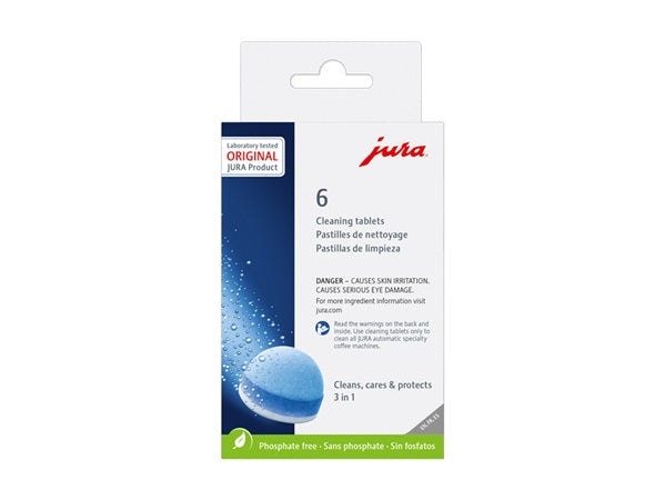 JURA 3-Phase Cleaning Tablets (6 PK)
