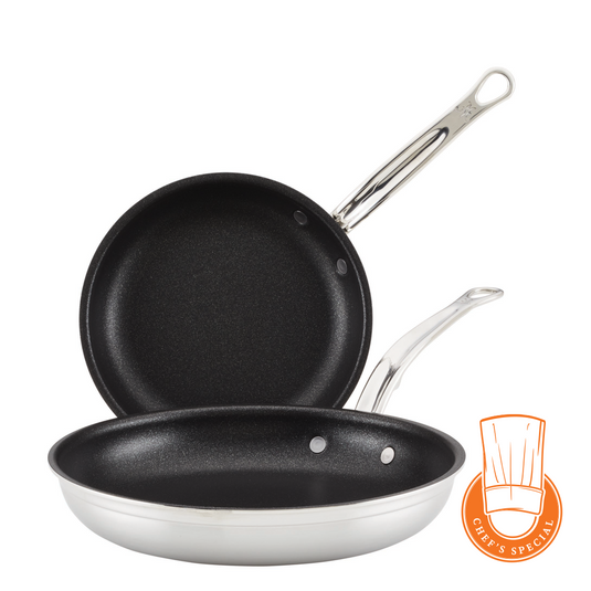Fry Pan Non Stick 9 Inch Teflon Golden Aluminum Stay Cool Handle Skil –  Kitchen & Restaurant Supplies