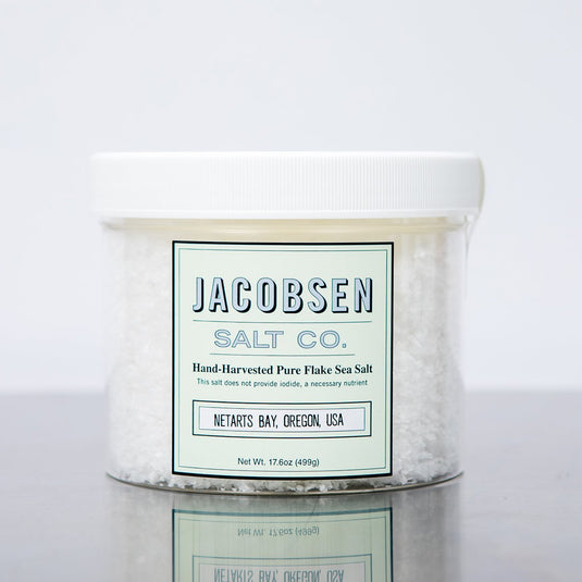 Hand-Harvested Pure Flake Finishing Salt, 4 oz, Jacobsen Salt Co.