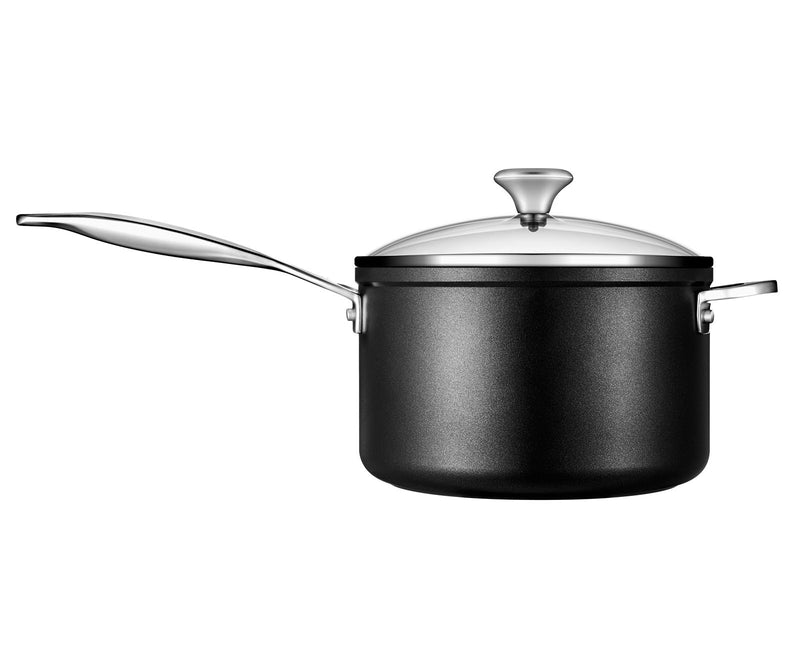 Load image into Gallery viewer, Le Creuset Toughened Nonstick PRO Saucepan w/Glass Lid

