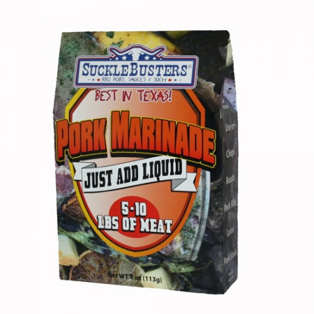 Sucklebusters: Marinade for Pork