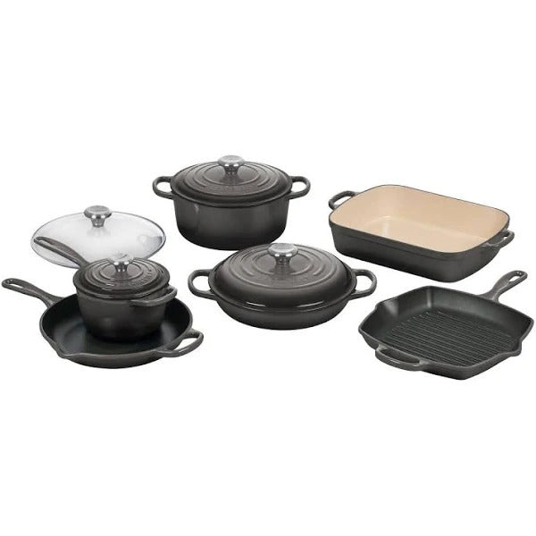 Load image into Gallery viewer, Le Creuset 10-Piece Cast Iron Set
