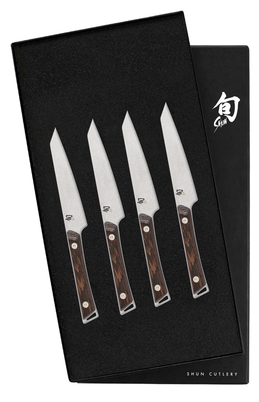 Shun Kanso 4-Piece Steak Knife Set