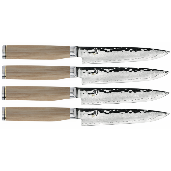 Shun Premier Blonde 4-Piece Steak Knife Set